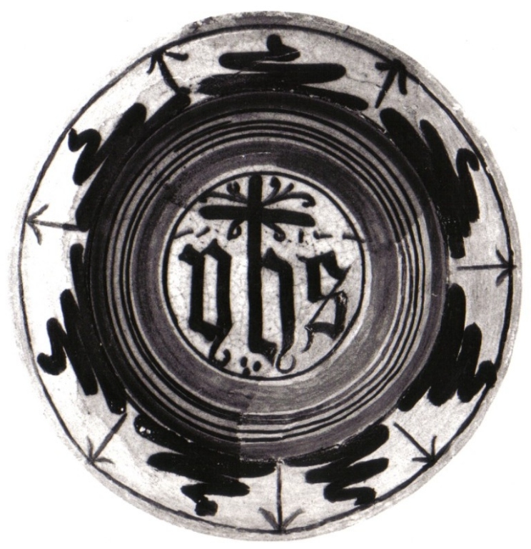piattello - manifattura toscana (fine sec. XV)