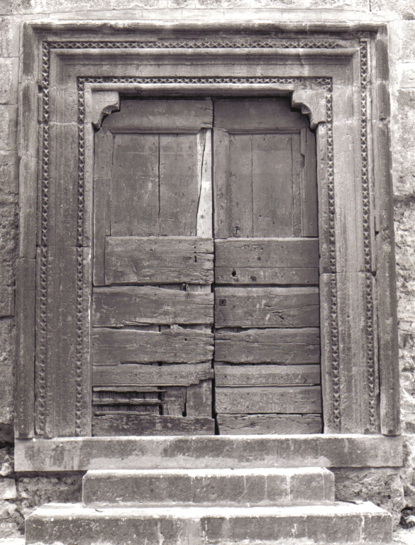 mostra di portale - ambito laziale (seconda metà sec. XV)