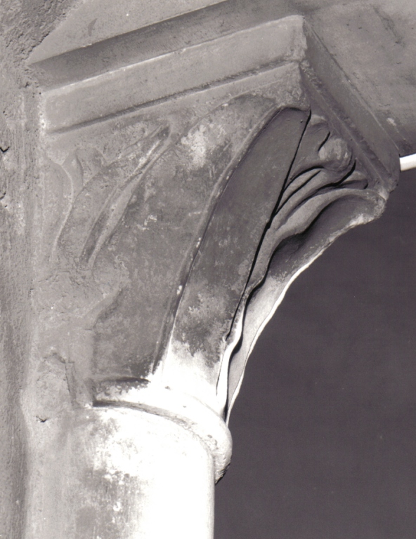 semicapitello - ambito tosco-romano (prima metà sec. XV)