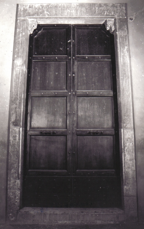 mostra di portale - ambito toscano (sec. XV)