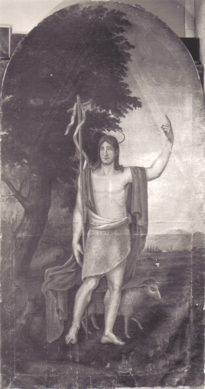 San Giovanni Battista (dipinto) - ambito laziale (primo quarto sec. XX)