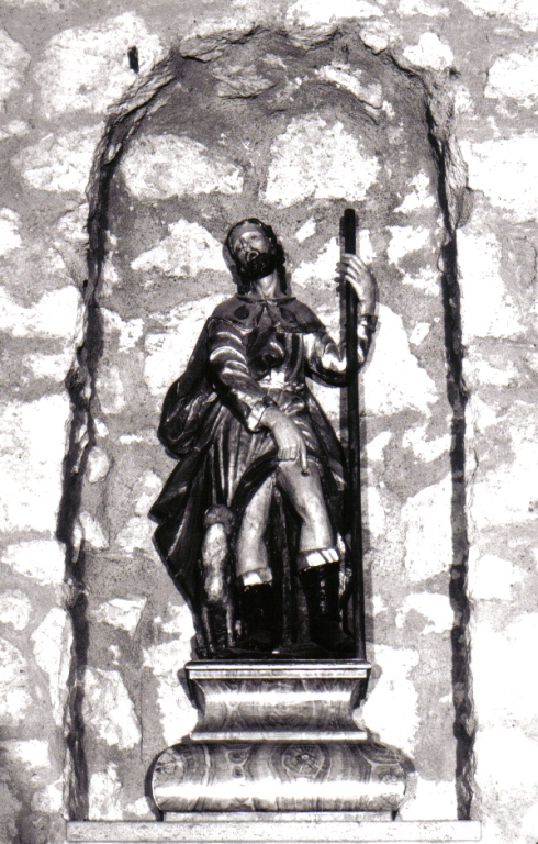 San Rocco (statua) - ambito viterbese (fine/inizio secc. XVI/ XVII)
