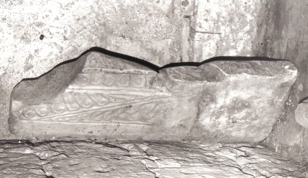 pluteo, frammento - ambito laziale (fine/inizio secc. VIII/ IX)