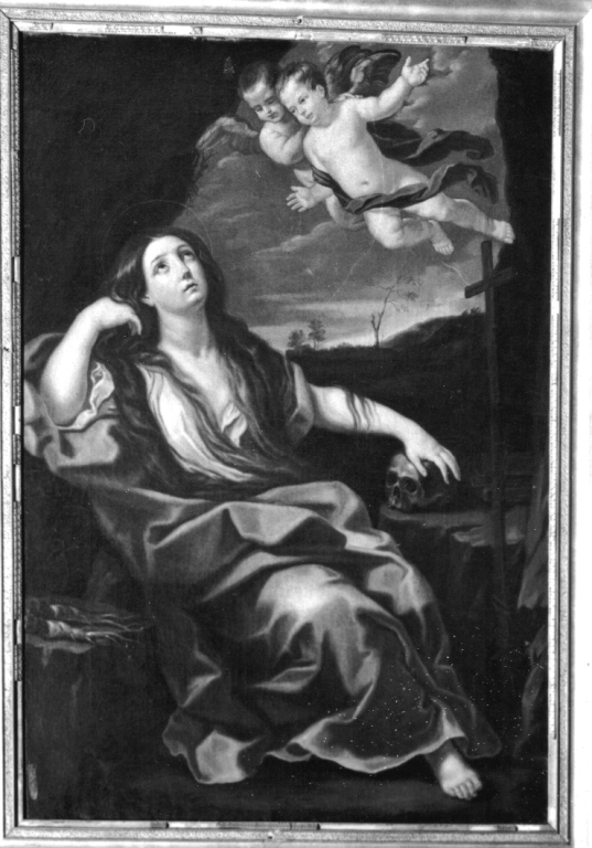 Santa Maria Maddalena penitente (dipinto) - ambito romano (metà sec. XVII)