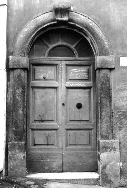 mostra di portale - ambito viterbese (sec. XVII)