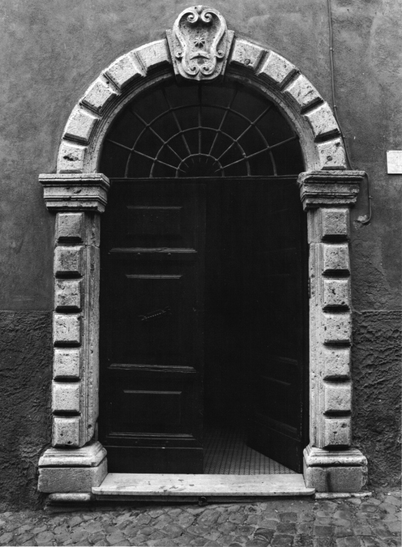 mostra di portale - ambito viterbese (sec. XVIII)