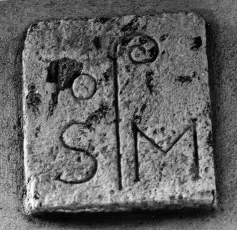 placca - ambito viterbese (secc. XV/ XVI)