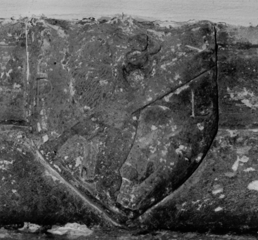 architrave di porta - ambito viterbese (sec. XV)