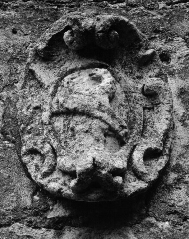 stemma gentilizio (rilievo) - ambito viterbese (secc. XVI/ XVII)