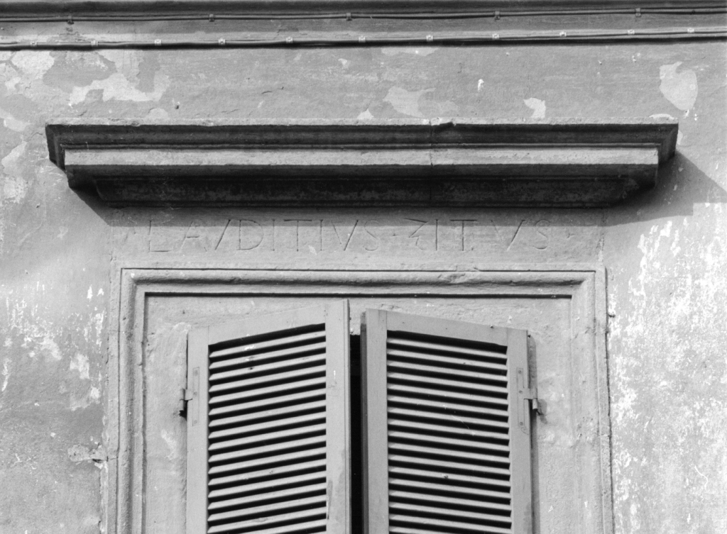 mostra di finestra, serie - ambito laziale (secc. XV/ XVI)