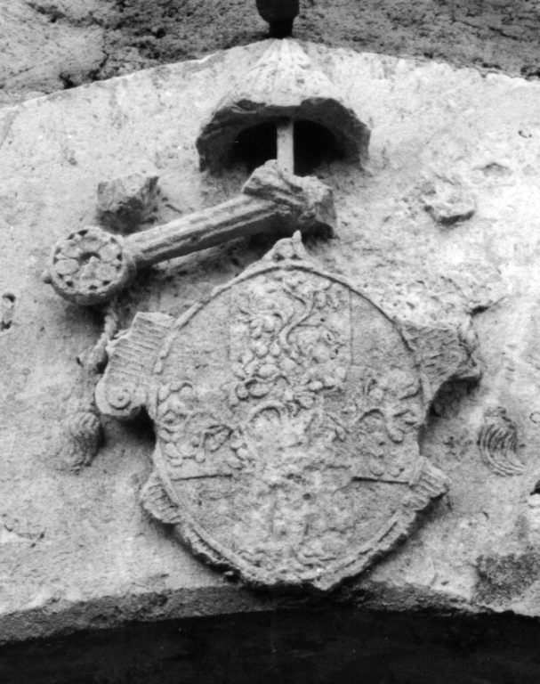 stemma comunale di Corneto (rilievo) - ambito laziale (fine sec. XVI)