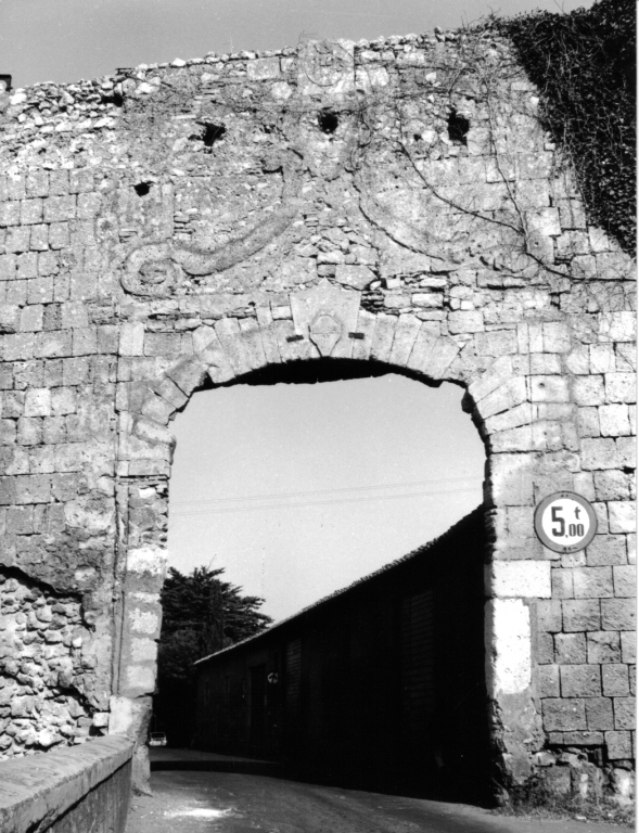 mostra di porta di Barigioni Filippo (attribuito) (sec. XVIII)