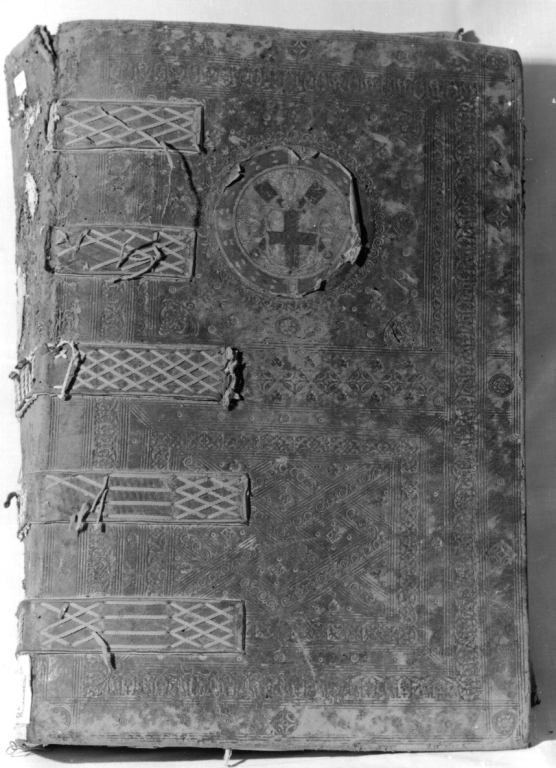 coperta di libro - manifattura viterbese (sec. XVI)