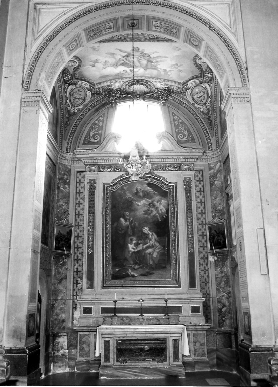 altare - a edicola - ambito romano (sec. XVIII)