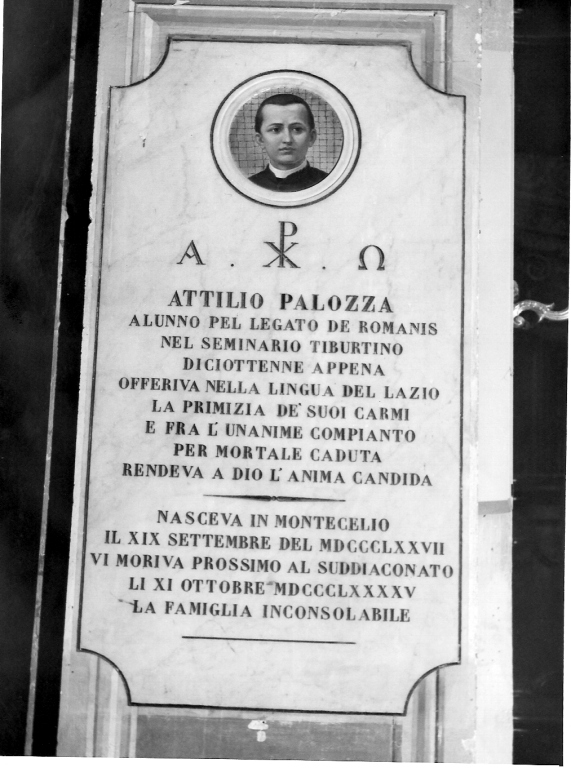 monumento funebre - a lastra, insieme - bottega laziale (sec. XIX)