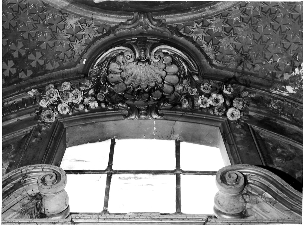 conchiglia (decorazione plastica) - ambito romano (sec. XVIII)