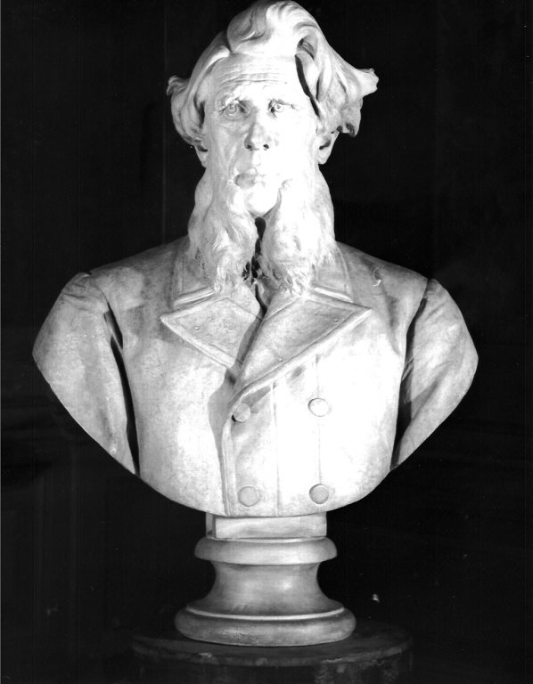 busto ritratto di Marcantonio IV Borghese (busto) - ambito romano (metà sec. XIX)