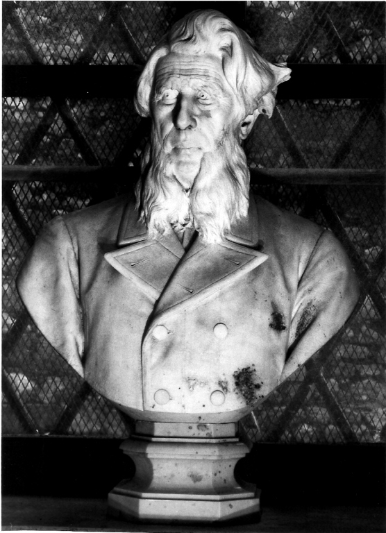 busto ritratto di Marcantonio IV Borghese (busto) - ambito romano (metà sec. XIX)