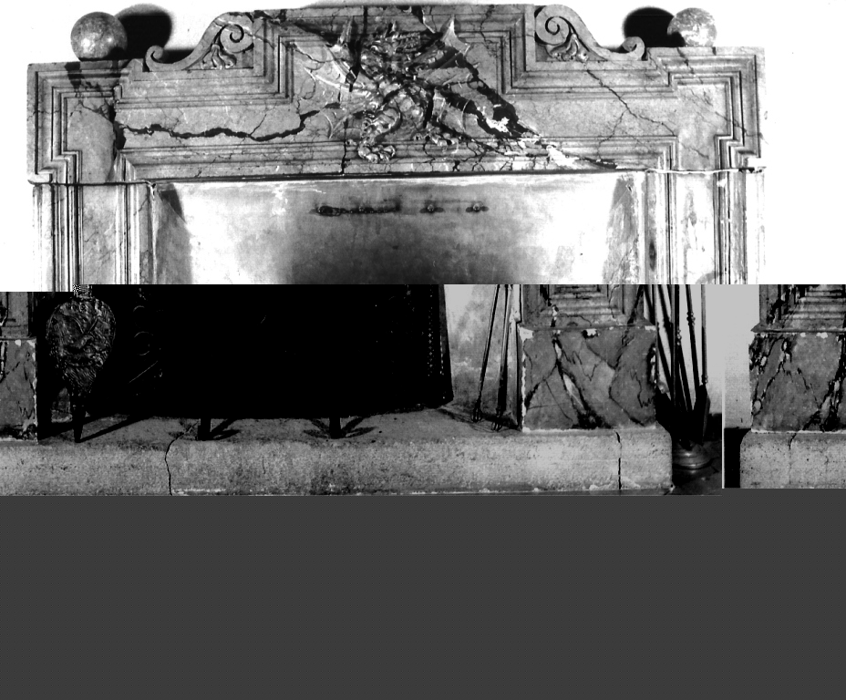 camino - ambito romano (prima metà sec. XVII)