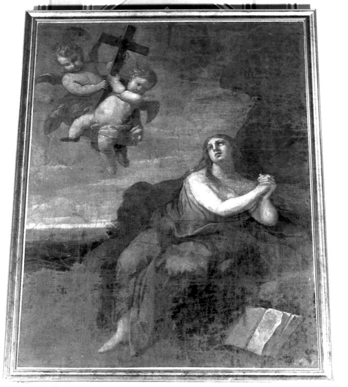 Santa Maria Maddalena penitente (dipinto) di Luzzi Filippo, Baldi Lazzaro (cerchia) (seconda metà sec. XVII)