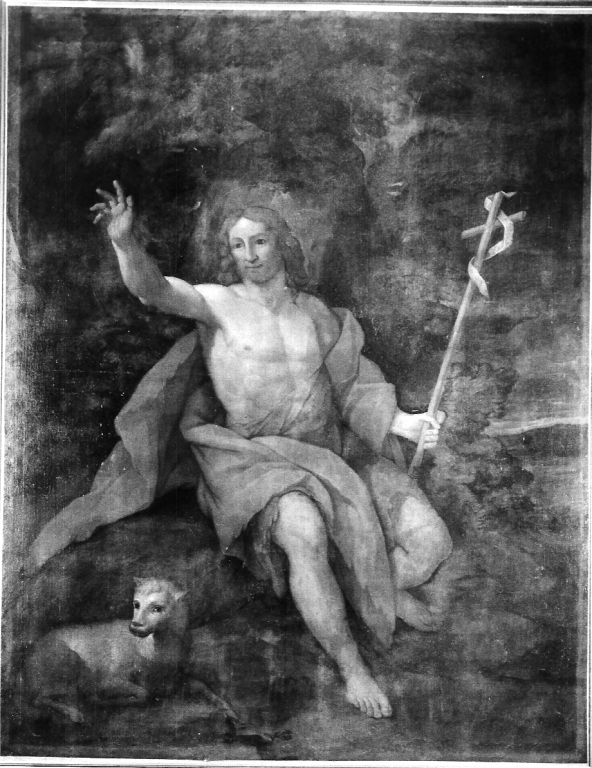 San Giovanni Battista (dipinto) - ambito romano (seconda metà sec. XVII)