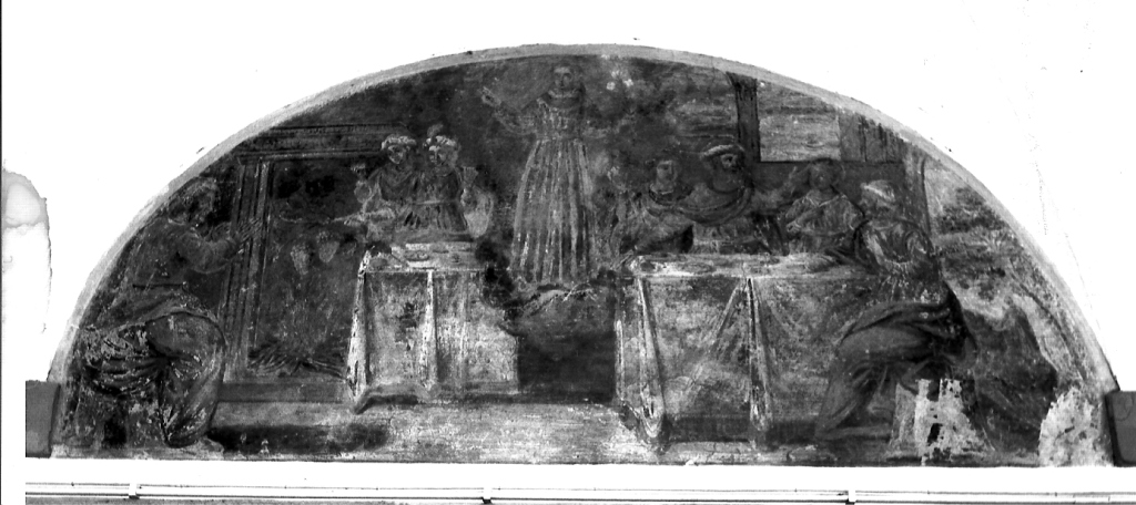 episodio della vita di San Domenico (dipinto) - ambito laziale (sec. XVII)