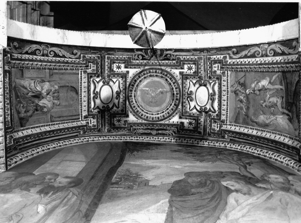 colomba dello Spirito Santo (dipinto) di Zecca Orazio (metà sec. XVII)