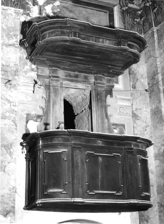 pulpito - bottega laziale (fine sec. XIX)