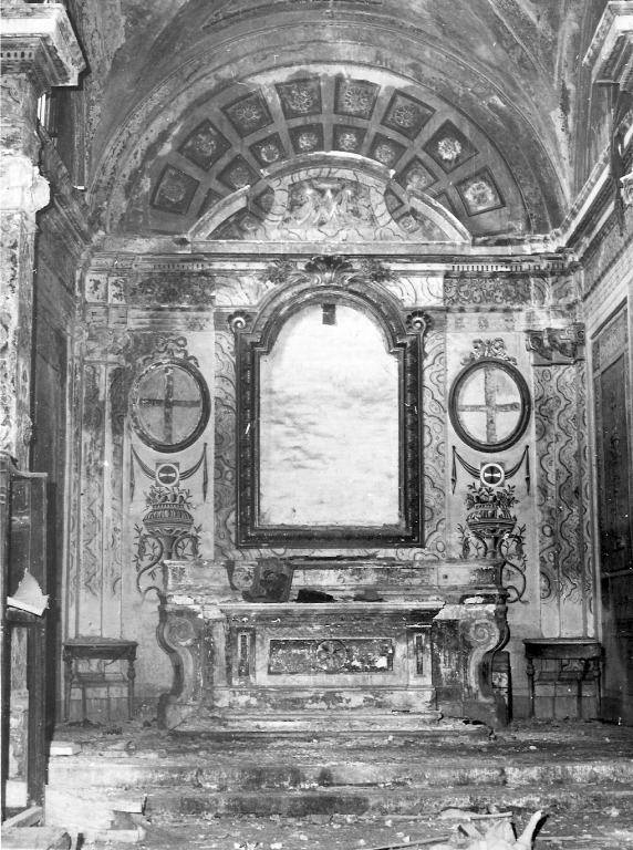 altare maggiore, complesso decorativo di Toma Antonio, Orsini Pietro (sec. XVIII)