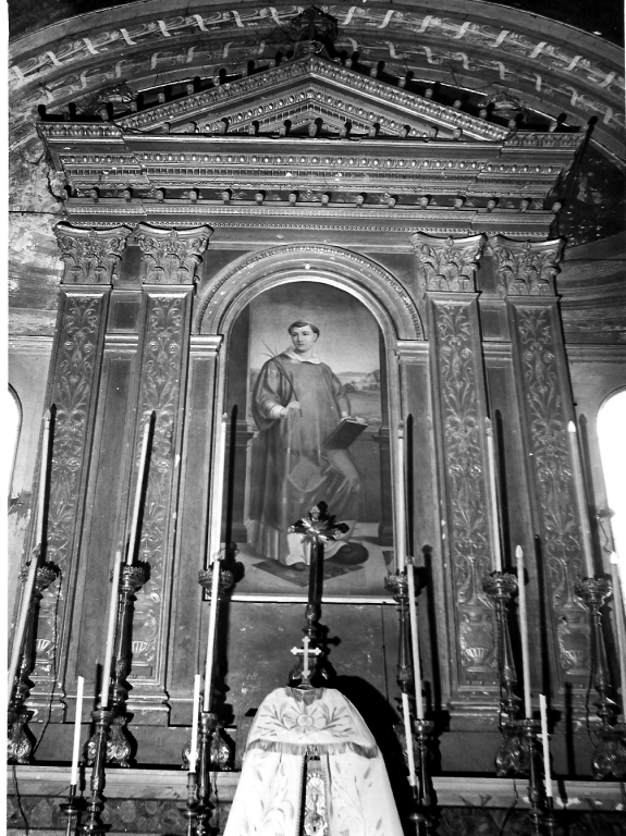 altare maggiore di Cianti Michelangelo (sec. XIX)