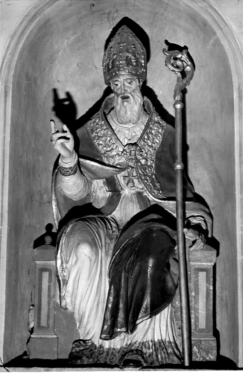 San Biagio (statua) - ambito laziale (sec. XVIII)