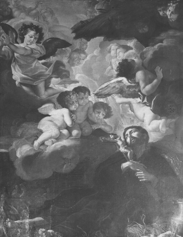 morte di San Francesco Saverio (dipinto) di Odazzi Giovanni (attribuito) (sec. XVII)