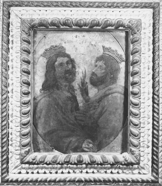 San Cosma e San Damiano (dipinto) - ambito laziale (inizio sec. XVII)