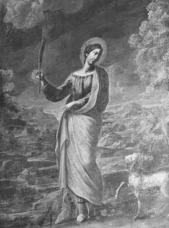 Sant'Agnese (dipinto) - ambito laziale (sec. XVIII)