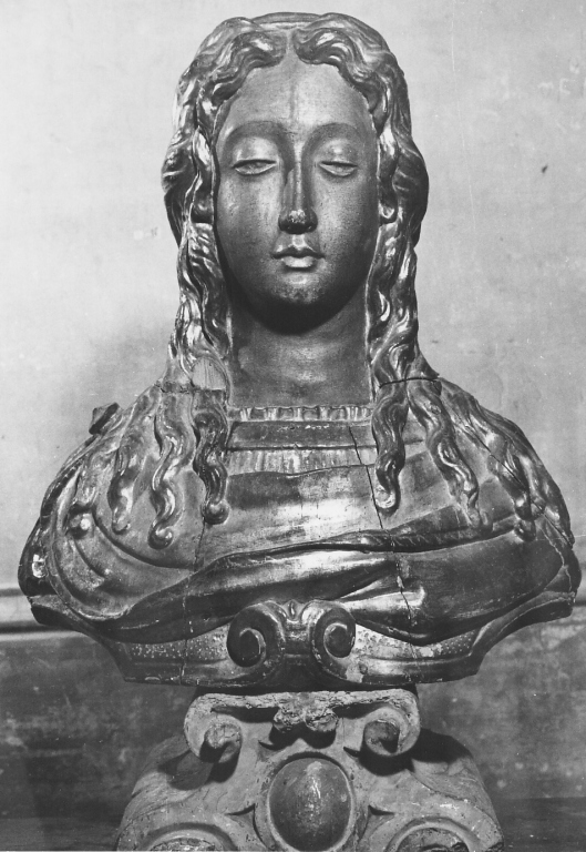 giovane donna (reliquiario - a busto) - ambito laziale (sec. XVI)