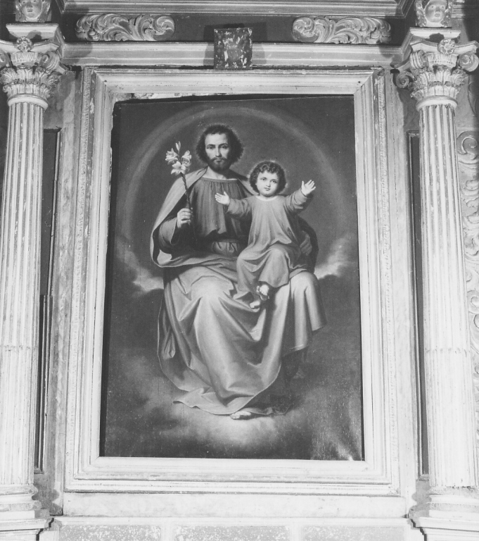 San Giuseppe (dipinto) di Turchi Giuseppe (sec. XIX)