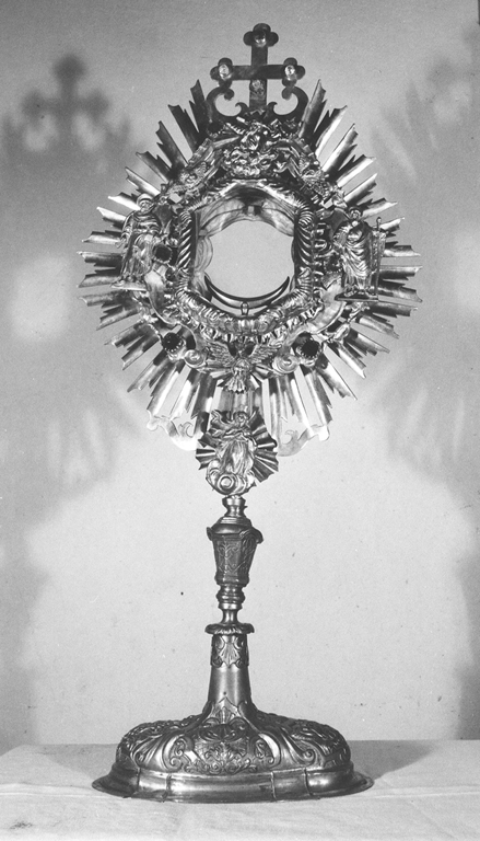 ostensorio - ambito Italia centrale (secc. XIX/ XX)