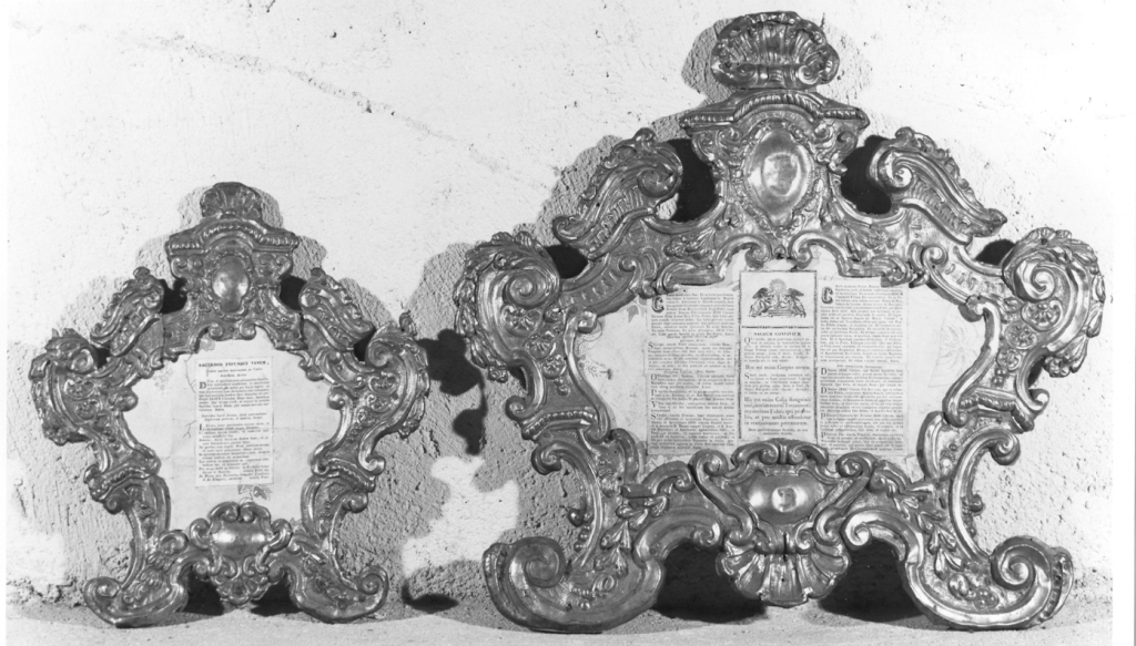 cartagloria, serie - ambito laziale (fine sec. XVIII)