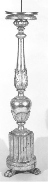 candeliere - ambito laziale (inizio sec. XVIII)