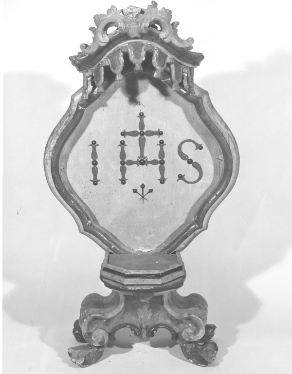 cornice a tronetto - ambito laziale (seconda metà sec. XVIII)