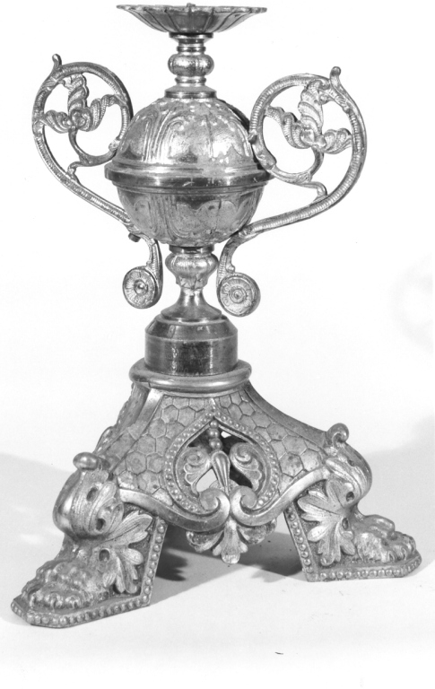 lampada da chiesa - ambito laziale (seconda metà sec. XIX)