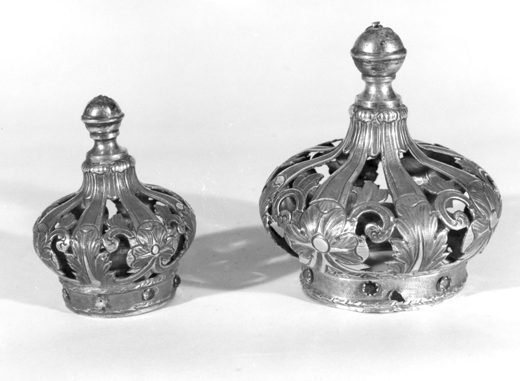 corona da statua - ambito laziale (sec. XVIII)