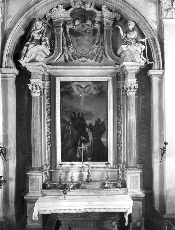 altare - ambito laziale (seconda metà sec. XVIII)