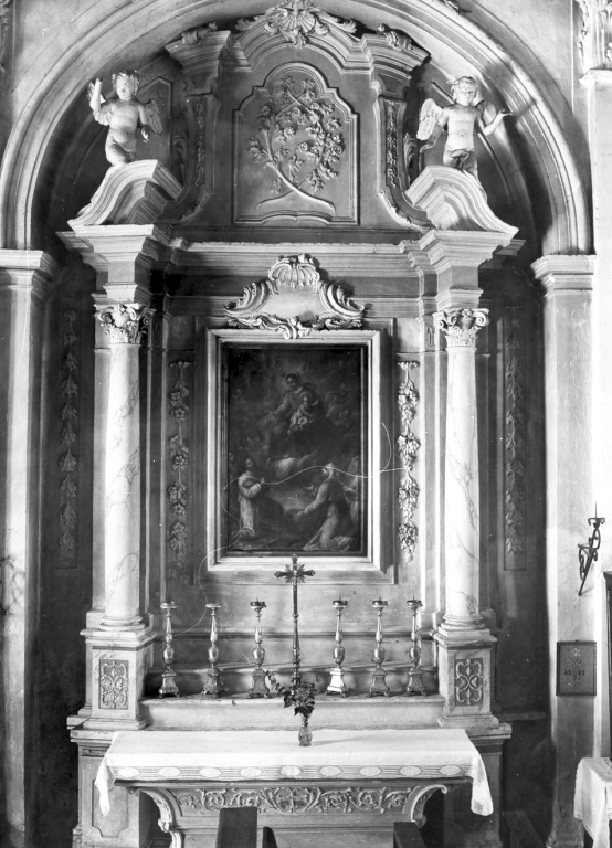 altare - ambito laziale (seconda metà sec. XVIII)