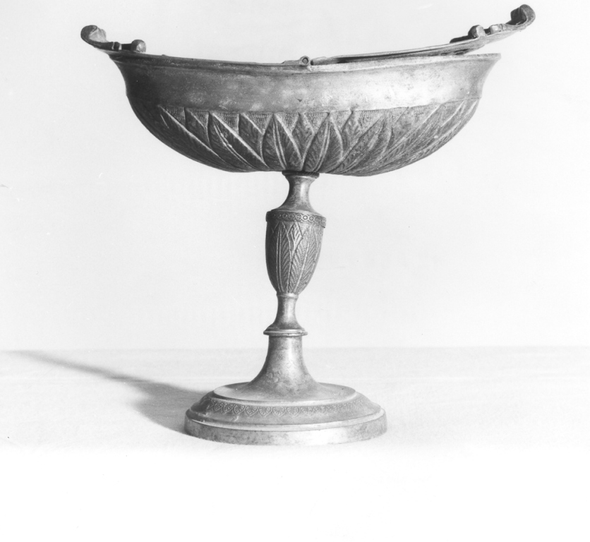 navicella portaincenso - a doppia valva - ambito laziale (primo quarto sec. XIX)