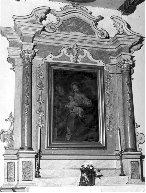 altare - ambito laziale (prima metà sec. XVIII)