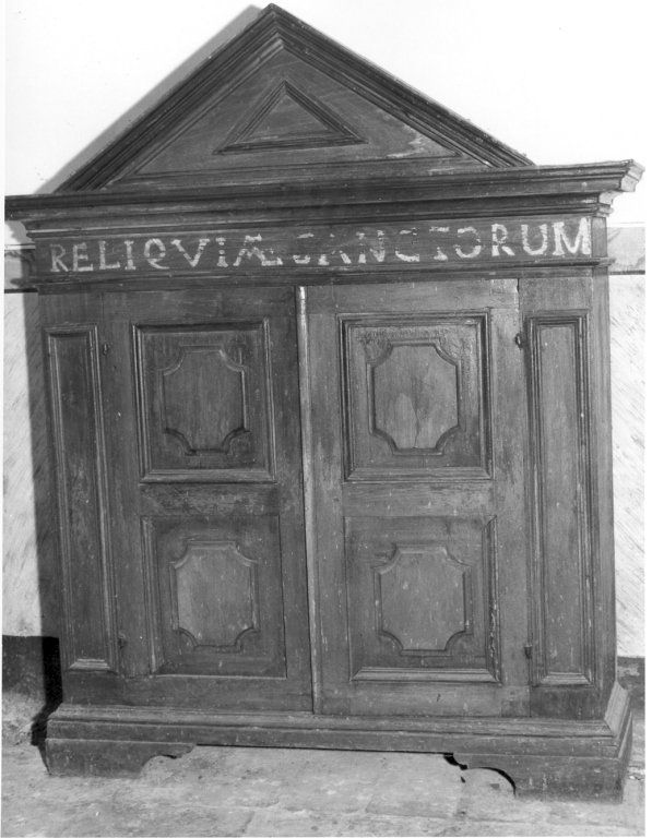 armadio, coppia - ambito laziale (sec. XVII)