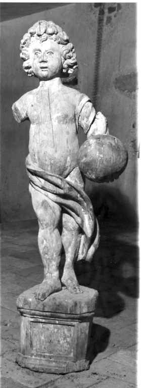 Gesù Bambino (statua) - ambito laziale (sec. XVII)