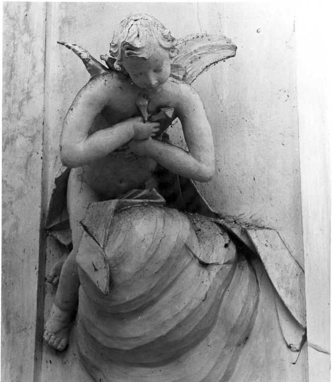 Angelo (scultura) - ambito laziale (sec. XVIII)