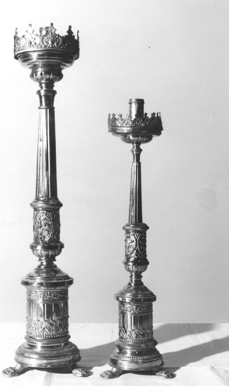 candeliere - ambito laziale (sec. XIX)